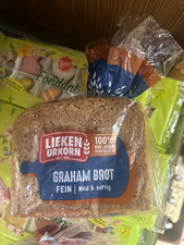 1 Packung Lieken Urkorn Grahambrot 500 g • Natur-Sauerteig • MHD ≥ 7 Tage
