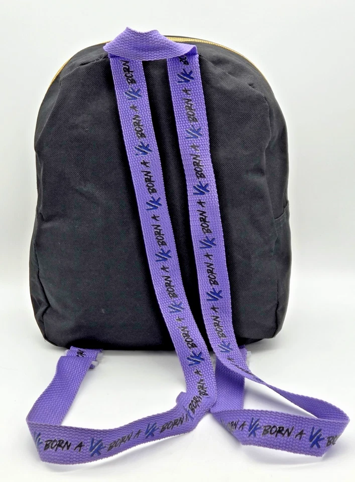 Disney Descendants3 SO NOT ORDINARIO Mini Mochila Monedero Púrpura Negro BioWorld  Foto 2 de 4