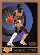 Michael Cooper 1990-91 SkyBox #134 Los Angeles Lakers Basketball