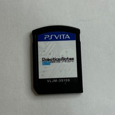 ROBOTICS;NOTES ELITE PSV PlayStation Vita Sony Cartridge Only Used Japanese ver