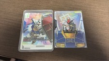 Jeu de cartes Gundam Gundam GD01-001 LR++ & Resource R-002 C++ set japonais