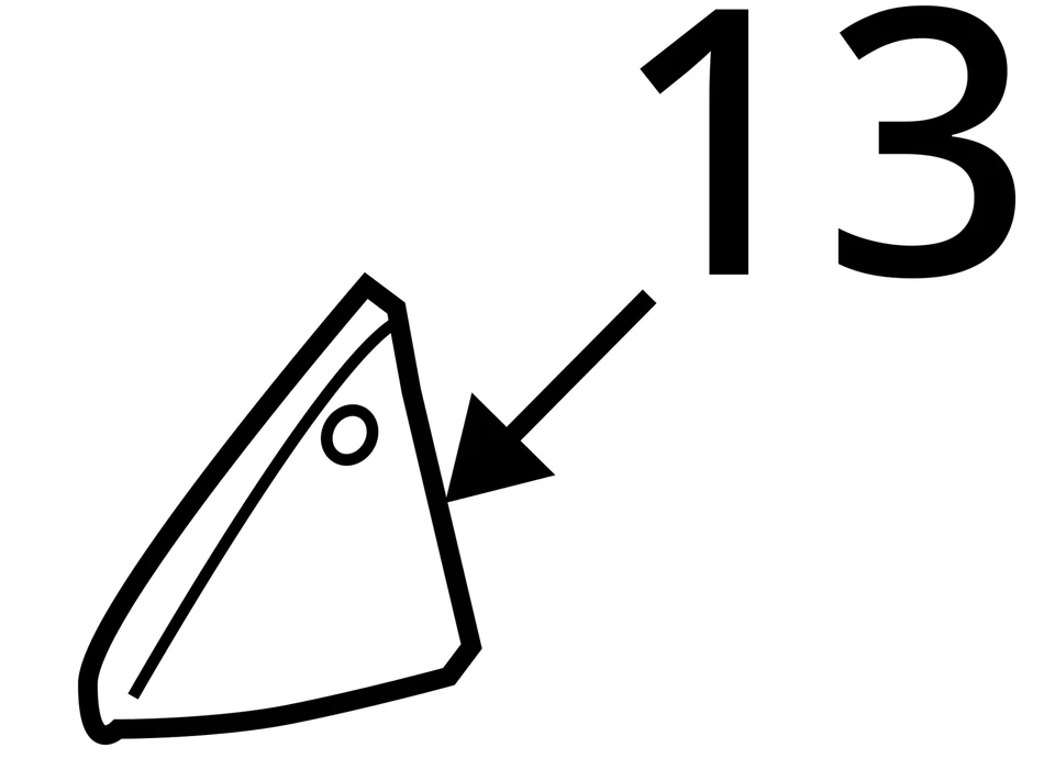 FITS 1995-2002 PONTIAC SUNFIRE BEZEL O/S RR VIEW MIR R/CO 22639663 -  NEW OEM - Image 3 of 3