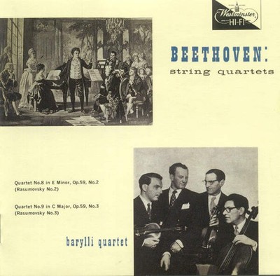 Barylli Quartet - String Quartet No. 8 In E Minor Op.59-2 / No. 9 In C Major Op.