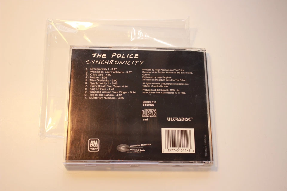 The Police – Synchronicity - MFSL 24K GOLD CD ULTRADISC JAPAN - RARE OOP Foto 2 de 4