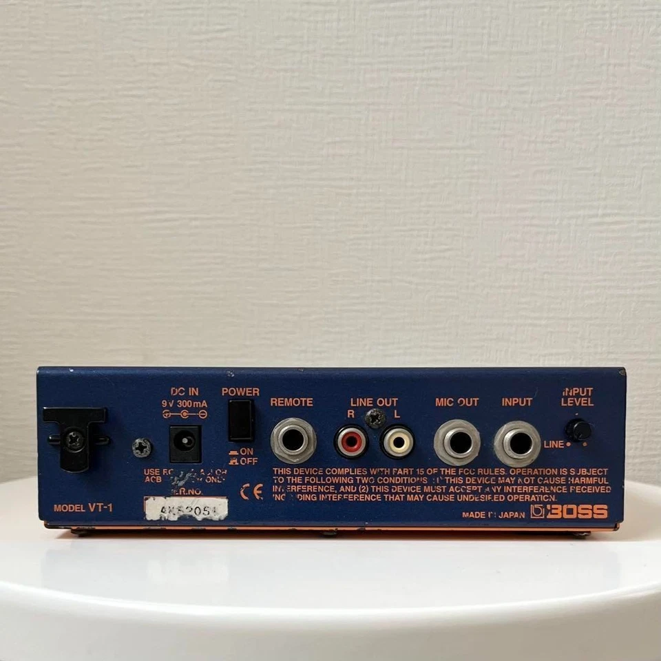 BOSS VT-1 Voice Transformer Vocal Effects Voice Changer Tested Japan【Used】 - Image 4 of 4