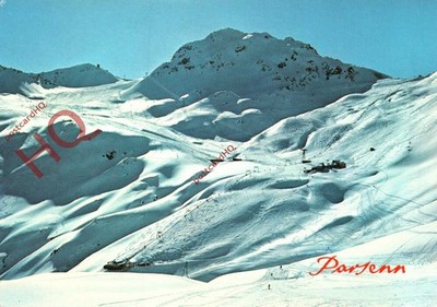 Ansichtskarte, Davos, Skigebiet Parsenn