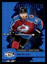 2020-21 Metal Universe Blue Spectrum #129 Martin Kaut