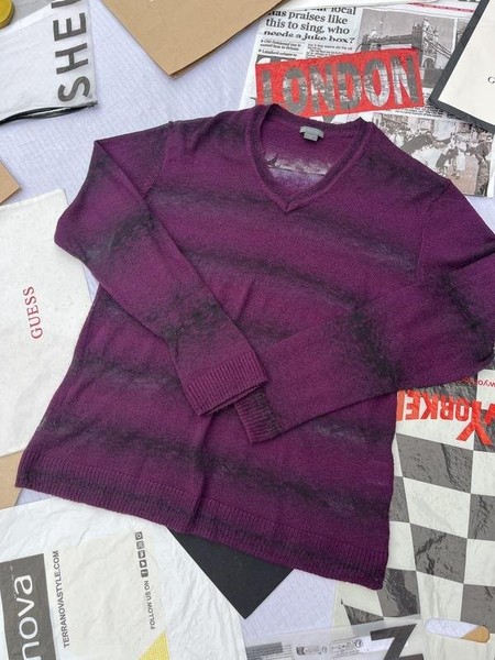 Women Armani Exchange Shirt Purple M