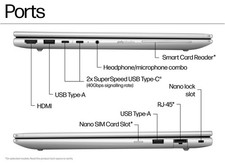 HP EliteBook 6 14" G1a Ryzen 7 PRO 350 2.0GHz 32GB 512GB WUXGA 14.0 BT Webcam FP
