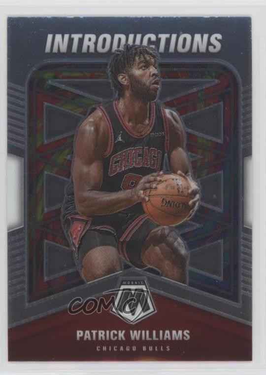 2020-21 Panini Mosaic Introductions Patrick Williams #2 4r7