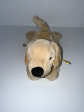 Steiff Yellow Lab Puppy 9" American Kennel Club Plush FAO Schwarz 2004