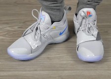 NIKE PAUL GEORGE PLAYSTATION 2.5 X Basketball Shoes GS Youth Size 7Y