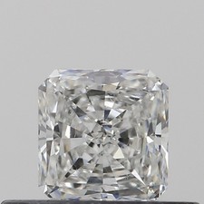 Loose Natural Untreated Earth Mined Radiant Diamond F IF 0.27ct GIA Certified 1477.78 per carat