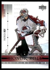 2001-02 Upper Deck Honor Roll #6 Patrick Roy Colorado Avalanche HOF