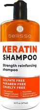 Keratin Enriched Shampoo - Sulfate and Paraben Free - 16.9 Fl Oz Pack of 1 
