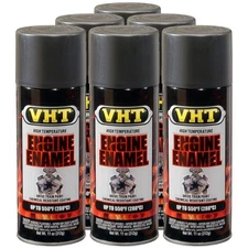 VHT High Temp Paint VHTSP997 (6-PACK); Engine Enamel Nu-Cast Cast Iron 550°F