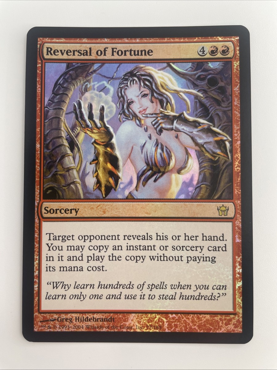 A109 MTG 運命の逆転 Reversal of Fortune Foil Reversal of Fortune Fifth Dawn Foil | eBay