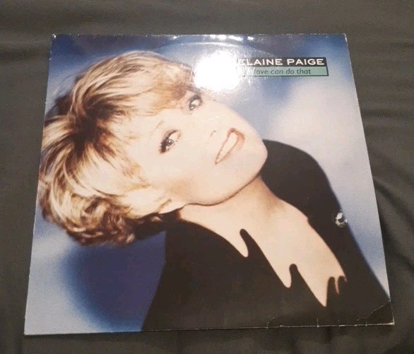 Elaine Paige, Love Can Do That, 12” LP Vinyl Record Album 1991 Ex / Vg+