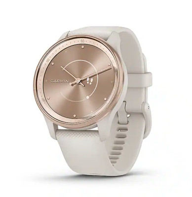 Garmin Vívomove Trend Peach Gold Stainless Steel GPS Smartwatch 010-02665-01