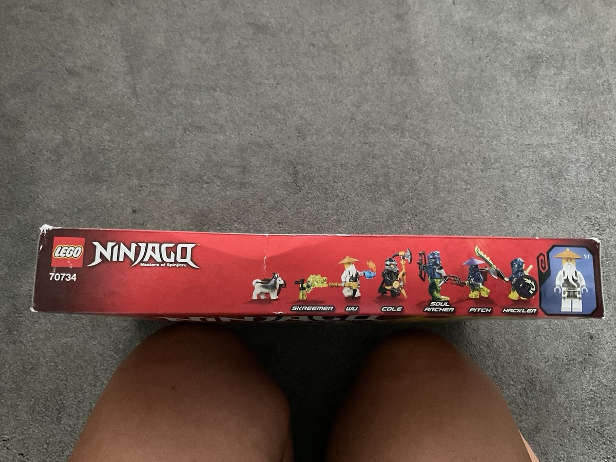 LEGO Ninjago 70734 Master Wu Dragon Building Kit with Instructions