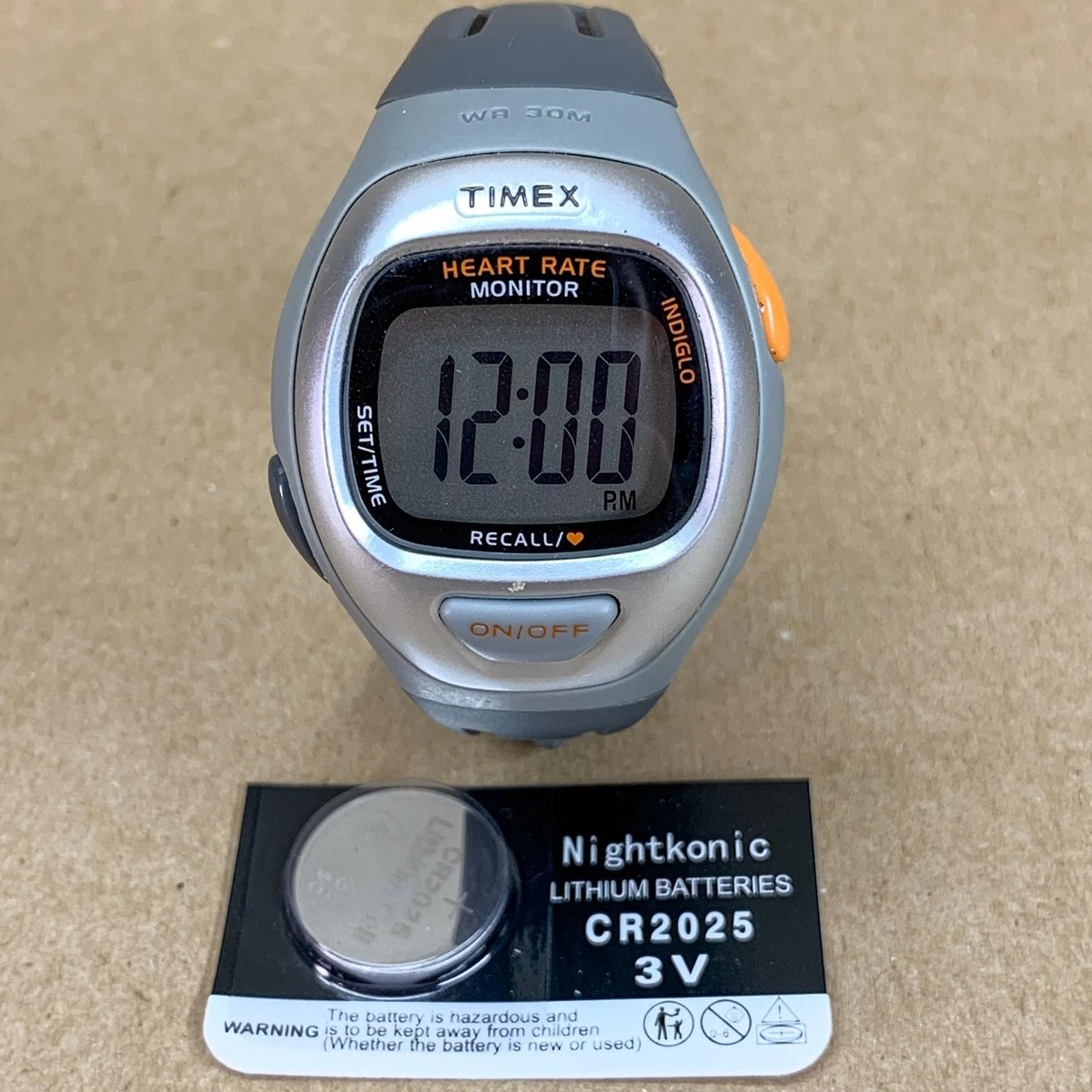 TIMEX デジタル腕時計 TARGET ZONE HRM A332 Timex Heart Rate Monitor 