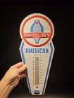 17.5 " Metal Vintage Style Ford Shelby American Thermometer Sign — photo 8