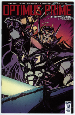Transformers Optimus Prime 18 From 2018 By IDW Cover A