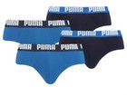 PUMA 4er Pack Herren Brief Slips Unterhose Größe S - XL True Blue NEU