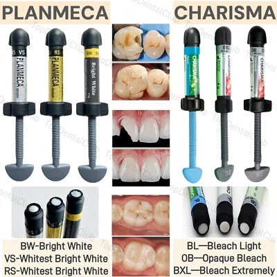 Dental Light Cure Composite Resin KULZER CHARISMA Diamond Veneer Brighte White