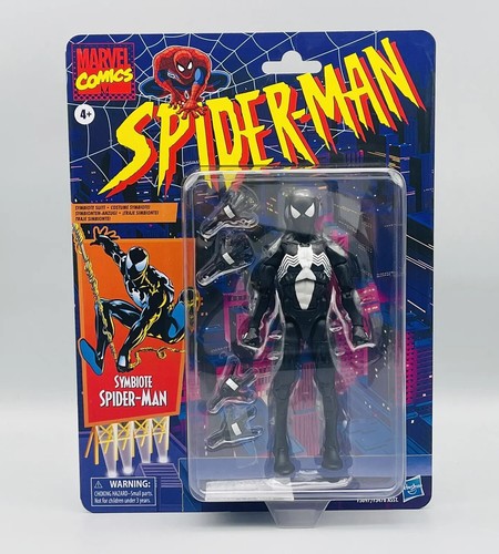 Marvel Comics Symbiote Spider-Man Secret Wars 6” Action Figure Hasbro