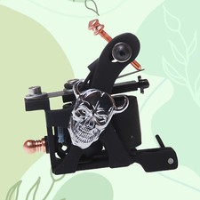 Coil Tattoo Machine Cast Iron Frame for Beginner 10 Wrap Shader 404-D