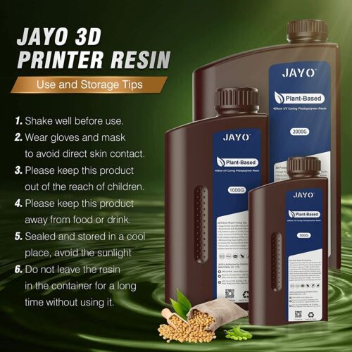 JAYO 5KG 405nm stampante 3D LCD standard resina/ABS-like/nylon-like/lavabile ad acqua - Foto 24 di 70
