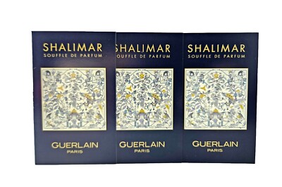 Guerlain Shalimar Souffle de Parfum 3x Eau de Parfum Spray Proben 