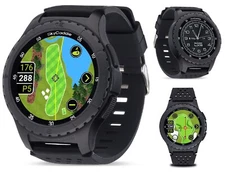 SkyCaddie LX5 GPS Golf Watch, Color Touchscreen Display, 35K Courses, Black