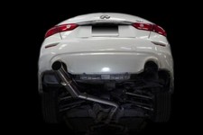 Isr Performance Single Gt Exhaust System For Infiniti Q50 Vq37 Vr30 (2014+) New
