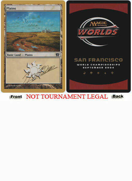 未開封】M;TG 2004 世界選手権デッキ Julien Nuijten 新品 Plains (8th Edition 334 - Julien Nuijten - 2004) World