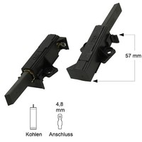 KohlebüRsten Aeg Lavamat 50630W, 50800, 50810, 50900, 51165 Halter R (2273)