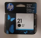 HP 21 Ink Cartridge, Black (C9351AN)  New In Box Genuine Original . Read Descrip
