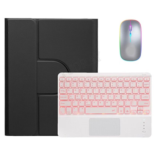 Backlit Touchpad Keyboard Case Mouse For iPad 8/9/10th Gen Air 5 4 Pro 11 Cover - Picture 30 of 59