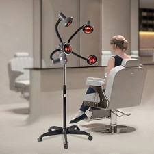 5 Heads Infrared Light Heat Therapy Red Lamp Salon Hair Perming Dyeing Styling
