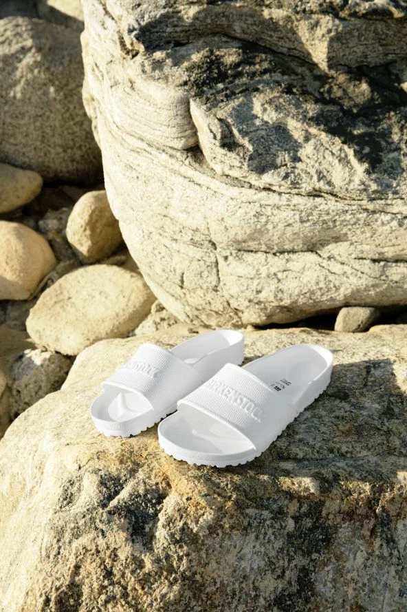 Birkenstock Barbados Wei EVA Riemen Sommer Strand Badesandale
