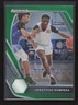 2021-22 Panini Prizm Draft Picks Green Prizm Jonathan Kuminga RC #5 NBA G League