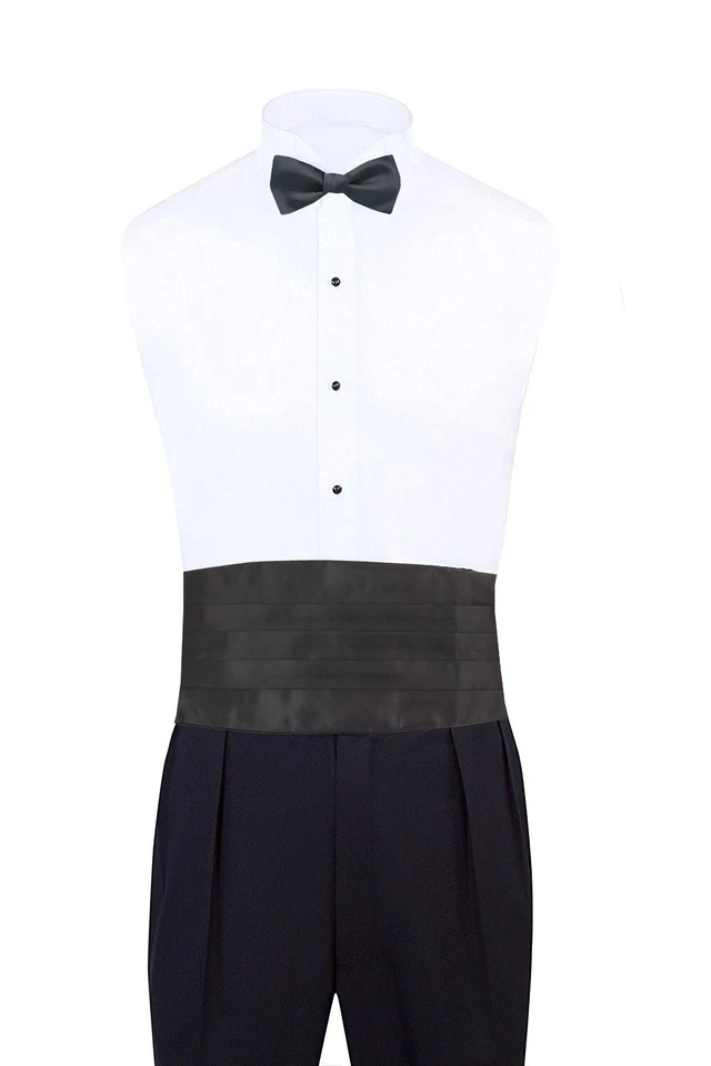 Conjunto de 3 pajaritas de pajarita de carbón macizo para hombre formales graduaciones bodas Foto 3 de 3