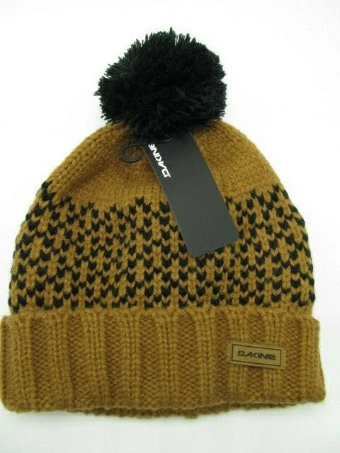 Sombrero para mujer Dakine Martina tejido pompón gorro caramelo Foto 4 de 4