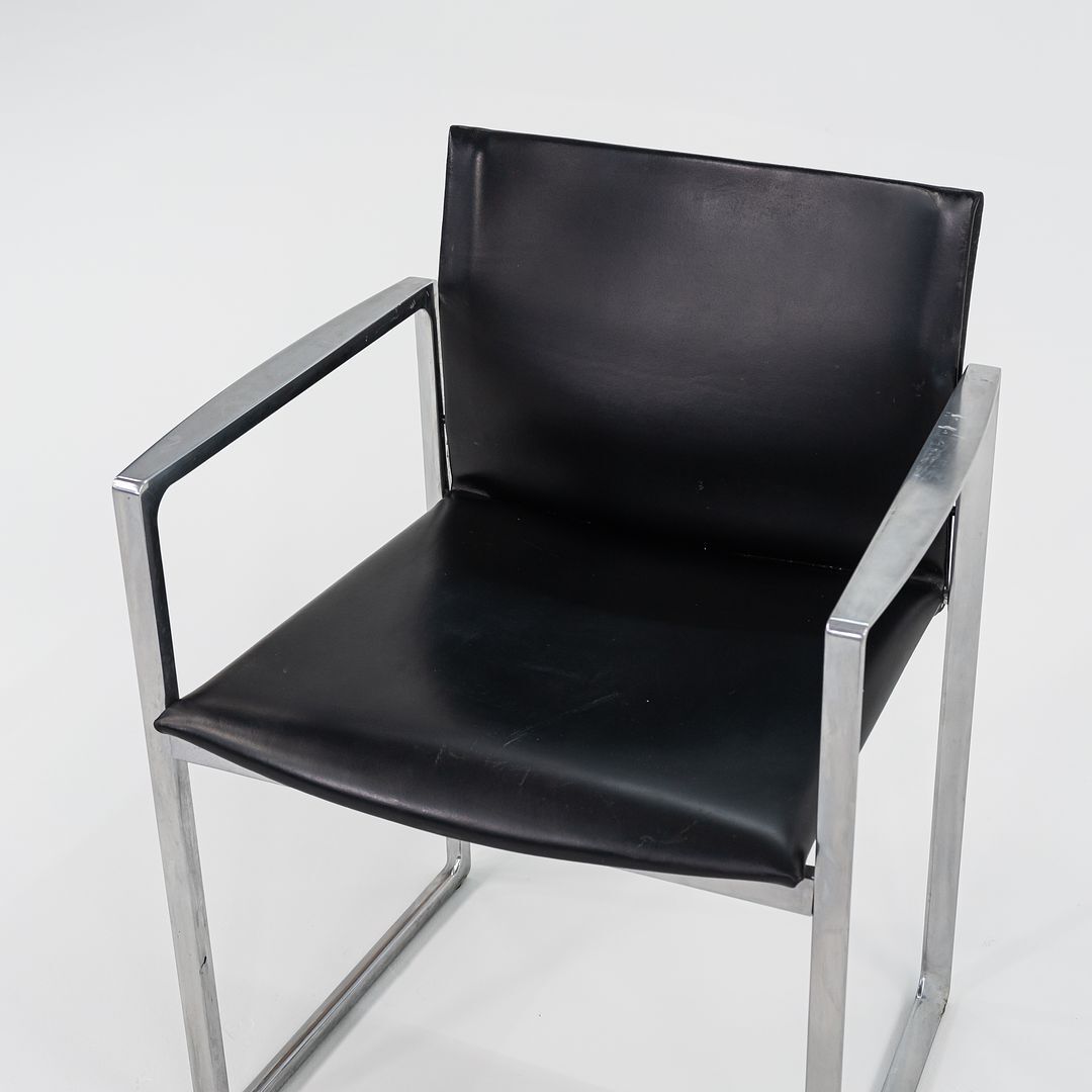 2010s Cassina 184 Eve Dining Arm Chairs by Piero Lissoni Black