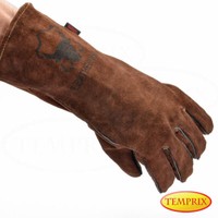 Grillhandschuhe Handschuhe Ofenhandschuhe Grill HitzebestäNdig Ofen Leder Bbq Xl