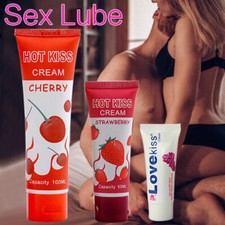 Edible Fruit Flavor Adult Lubricant Gel Lube Oral Sex-Sexual Mild Massage Oil US
