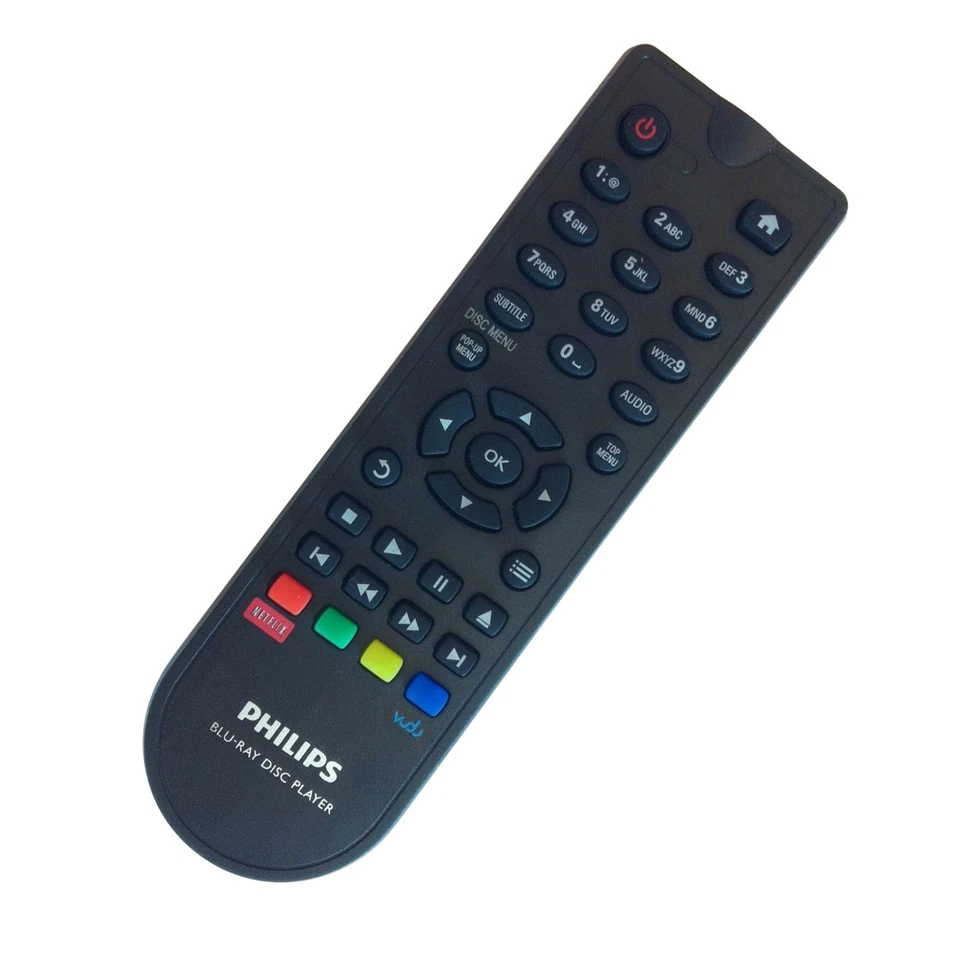 New Philips Blu-Ray DVD Remote for BDP2900 BDP3280.BDP3100 BDP3080 BDP2700 Vudo - Image 2 of 3