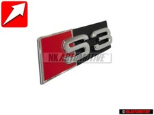 Audi Original S3 Vorne Kühlergrill Emblem Schriftzug Chrom - 8L0853736A 2ZZ