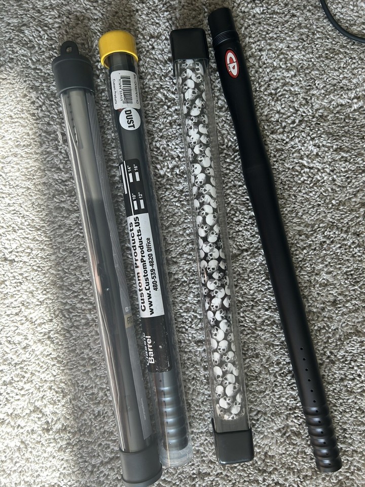 Assorted Paintball Barrels 98 Autococker Freak Cp Boblong 5 Barrels eBay